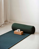 Nordal A/S YOGA bolster, large, round, dark green - Hometerior - Nordal A/S - 