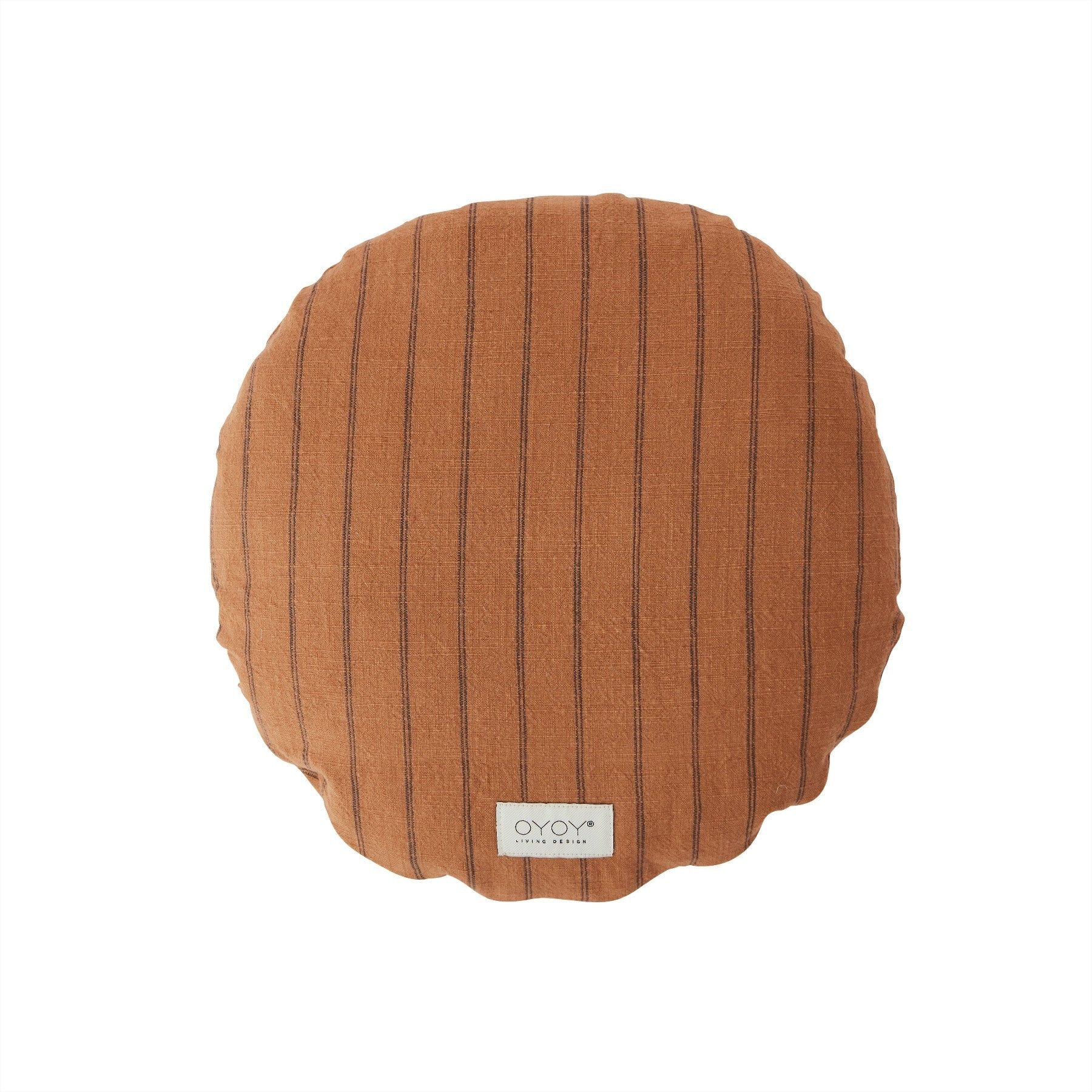 OYOY LIVING Kyoto Cushion Cover Round - Dark Caramel - Hometerior - OYOY LIVING - 