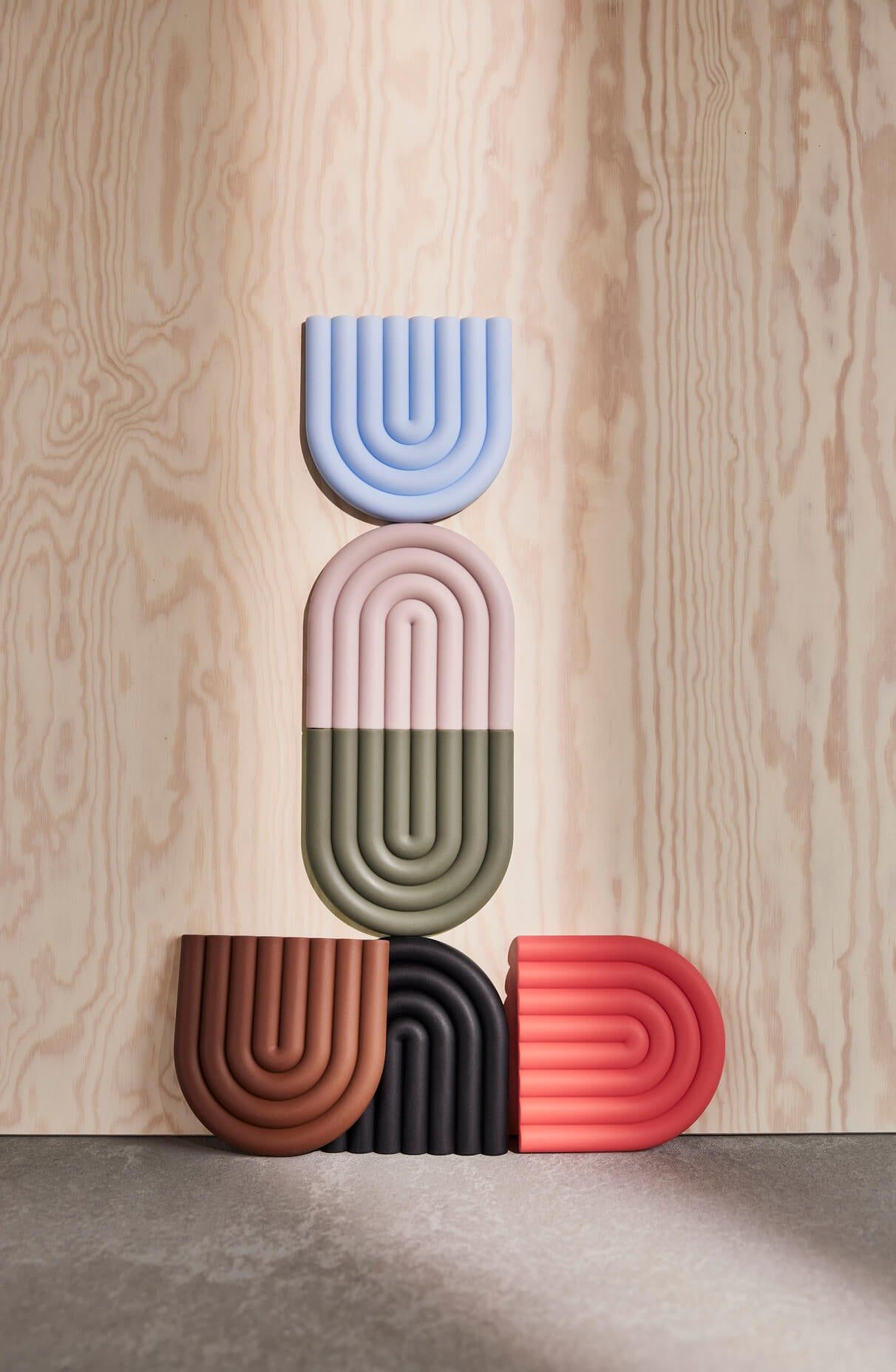 OYOY LIVING Rainbow Wooden Trivet - Hometerior - OYOY LIVING - 