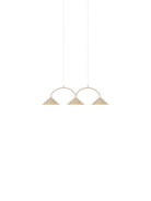 PENDANT CURVE 3 BEIGE | GLOBEN LIGHTING - Hometerior - Globen Lighting - 