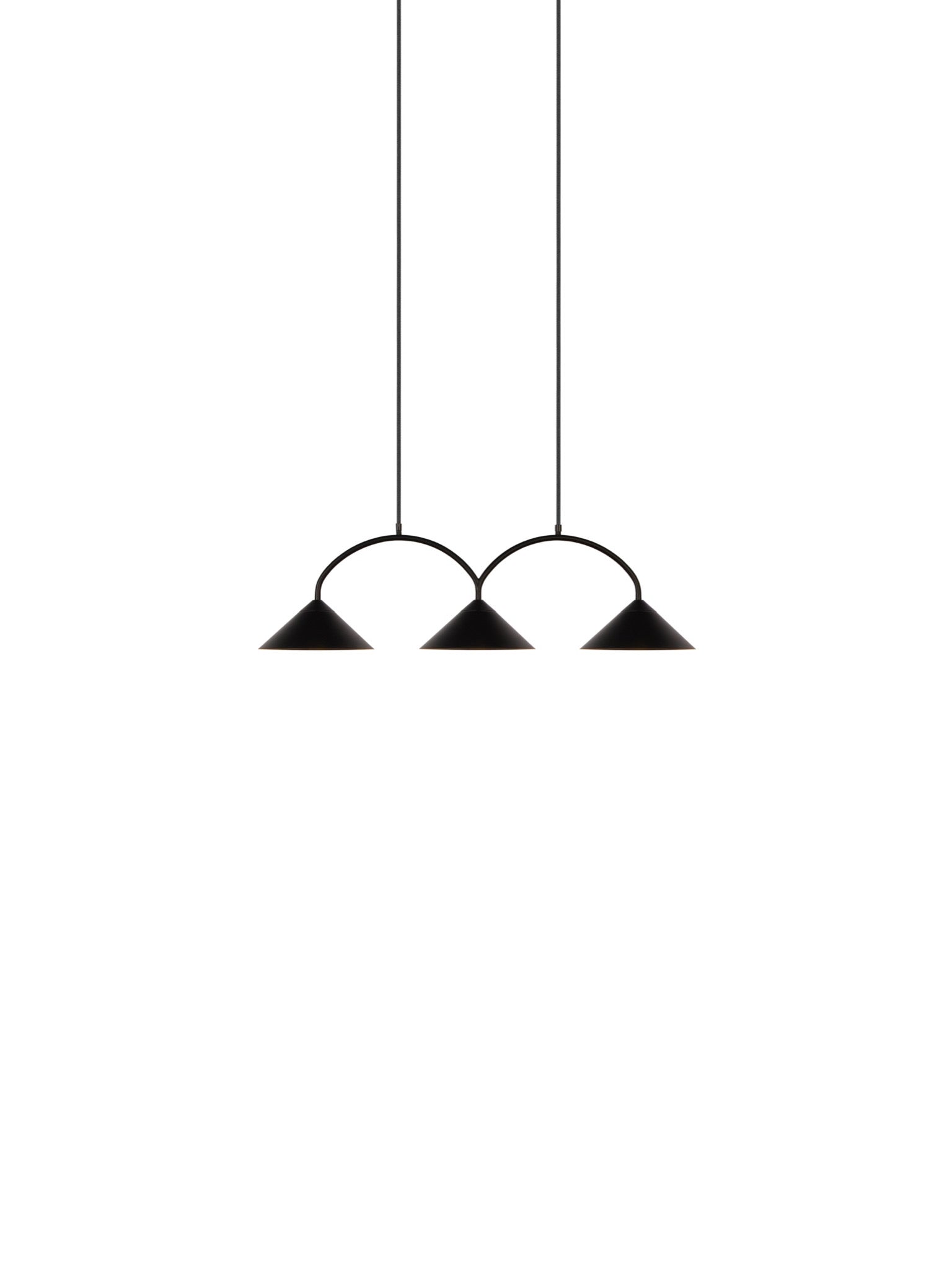 PENDANT CURVE 3 SCHWARZ | GLOBEN LIGHTING - Hometerior - Globen Lighting - 