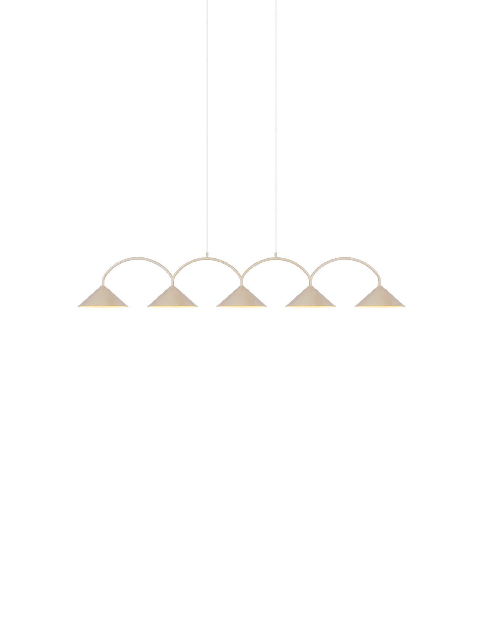 PENDANT CURVE 5 BEIGE | GLOBEN LIGHTING - Hometerior - Globen Lighting - 