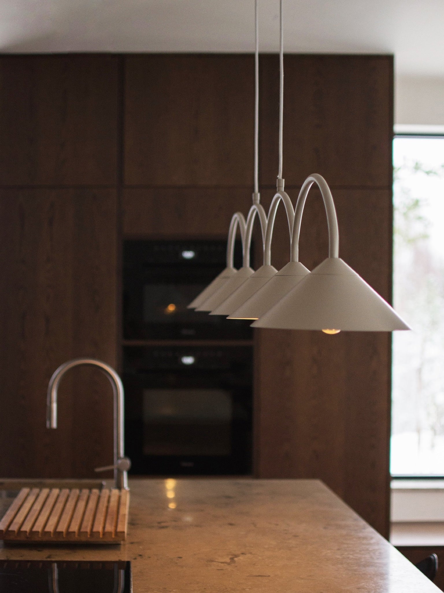 PENDANT CURVE 5 BEIGE | GLOBEN LIGHTING - Hometerior - Globen Lighting - 