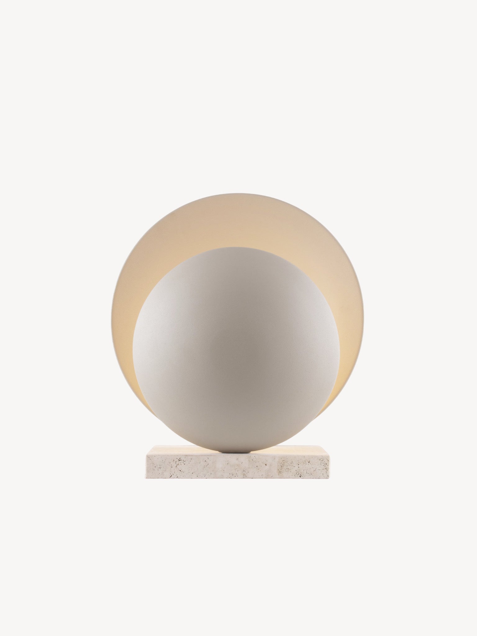 TABLE ORBIT BEIGE/TRAVERTINE | GLOBEN LIGHTING - Hometerior - Globen Lighting - 