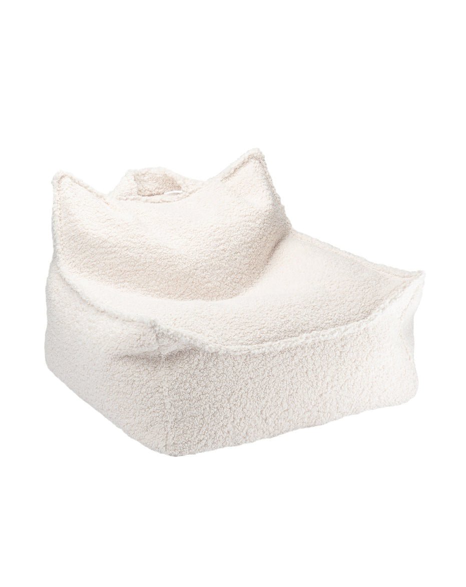 WigiWama Cream White Beanbag Chair - Hometerior - WigiWama - 