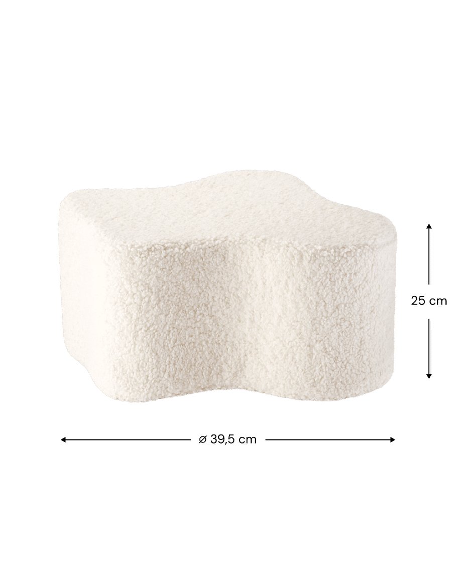 WigiWama Cream White Cloud Pouffe - Hometerior - WigiWama - 