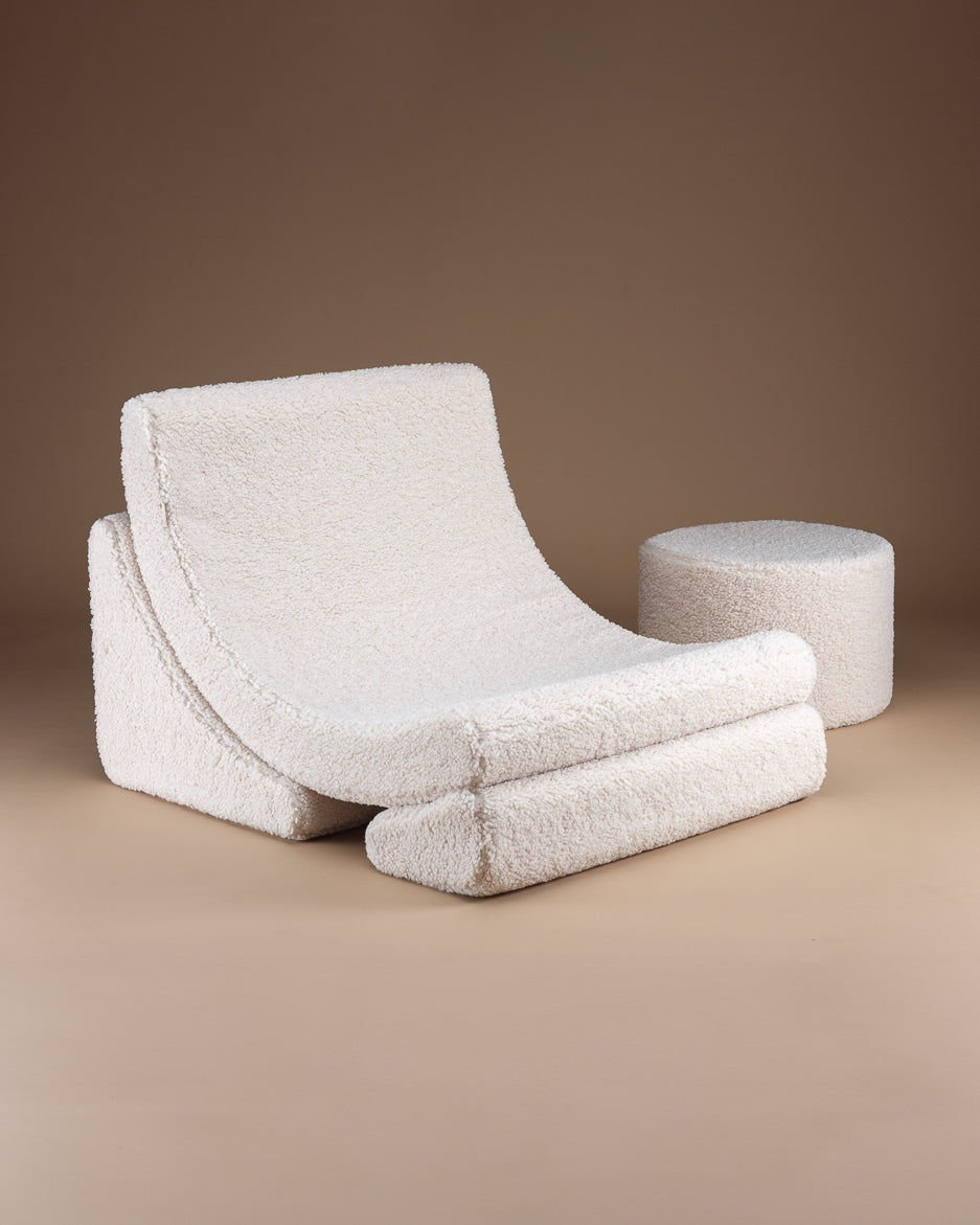 WigiWama Cream White Moon Chair - Hometerior - WigiWama - 