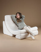 WigiWama Cream White Moon Chair - Hometerior - WigiWama - 