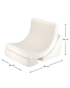 WigiWama Cream White Moon Chair - Hometerior - WigiWama - 