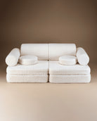 WigiWama Cream White Settee - Hometerior - WigiWama - 