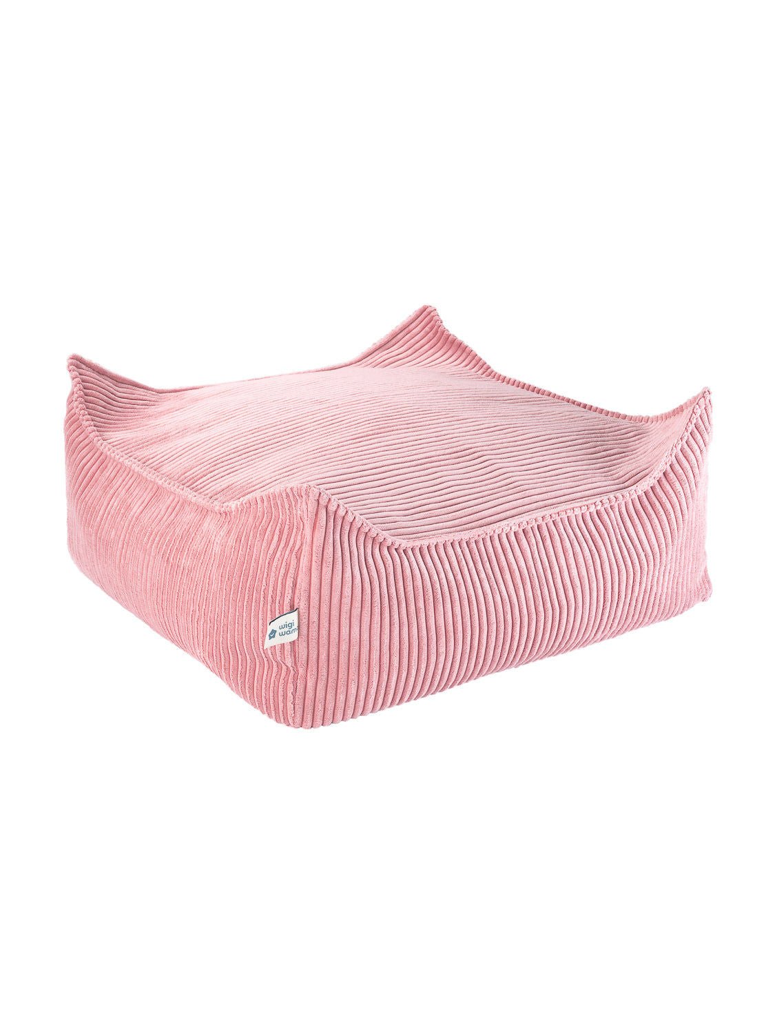 WigiWama Pink Mousse Square Ottoman - Hometerior - WigiWama - 