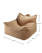 WigiWama Toffee Beanbag Chair - Hometerior - WigiWama - 